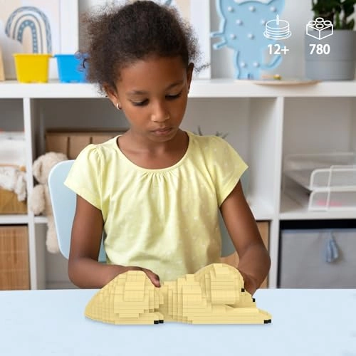 DIY Micro Dog Building Blocks - Golden Retriever 2 780 pcs