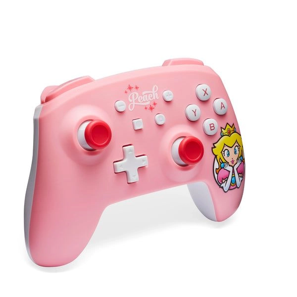 Princess Peach Wireless Controller - Pink Switch