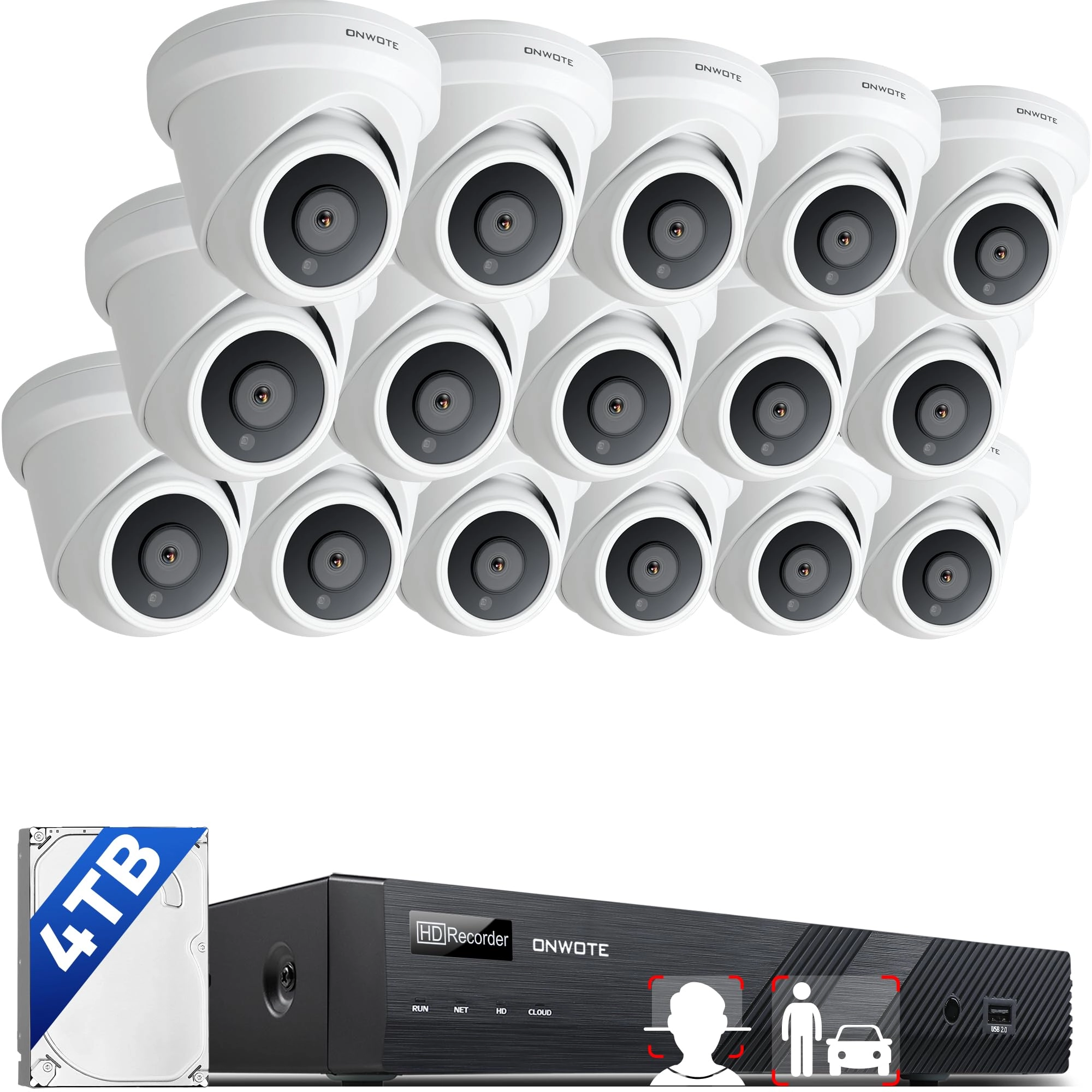 ONWOTE PKA8016-50MR16-4TB - 16 16CH 6MP