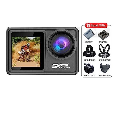 Action Camera 5K - 32GB 5K 30FPS