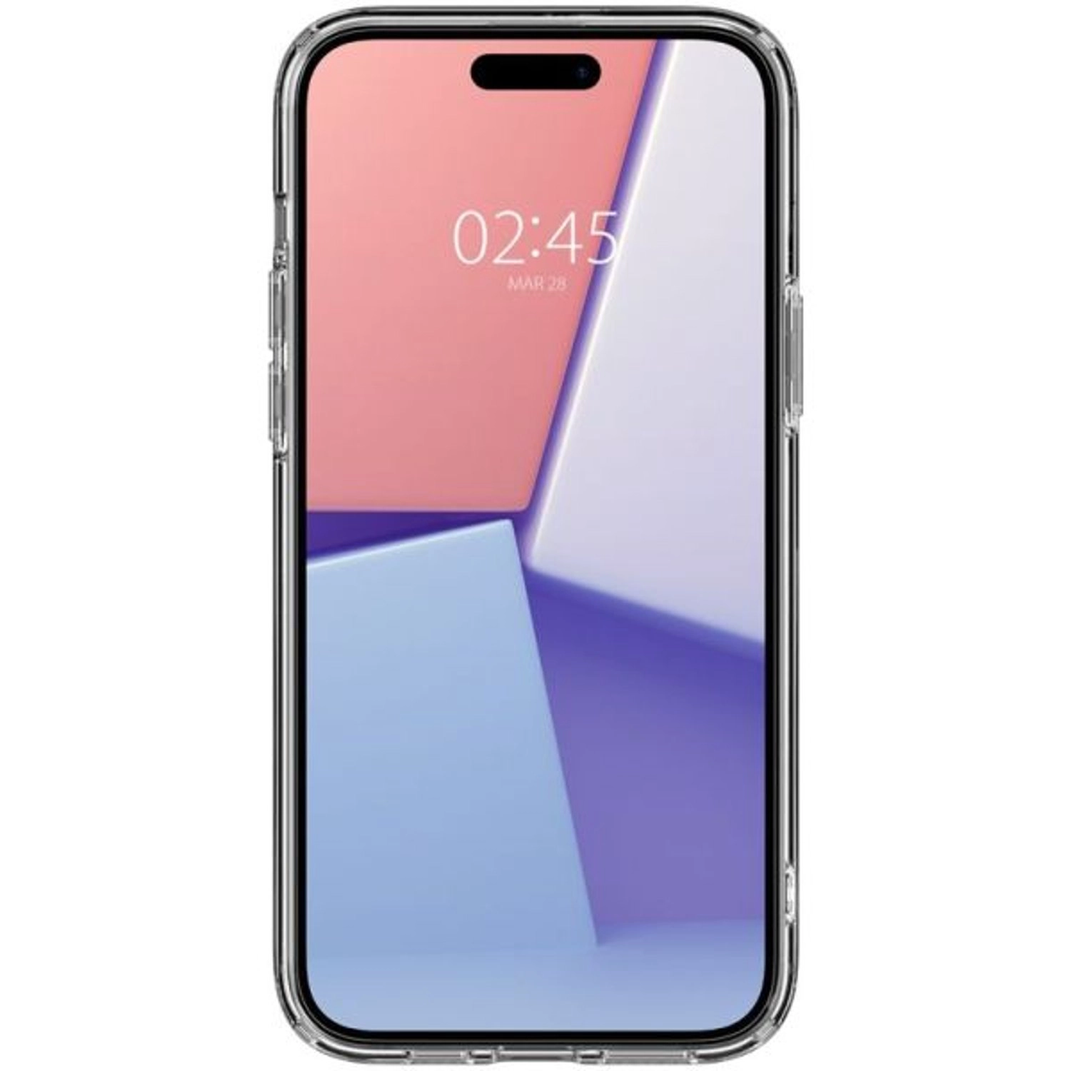 Crystal Hybrid Back Cover for iPhone 15
