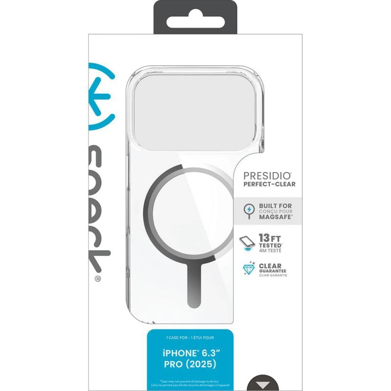 Presidio Perf Clear Case with MagSafe for iPhone 17 Pro