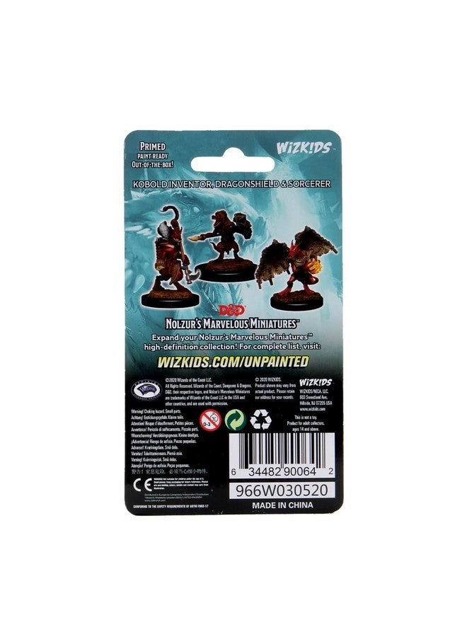 Kobold Inventor + Dragonshield + Sorcerer - D&D Nolzur's Marvelous Miniatures
