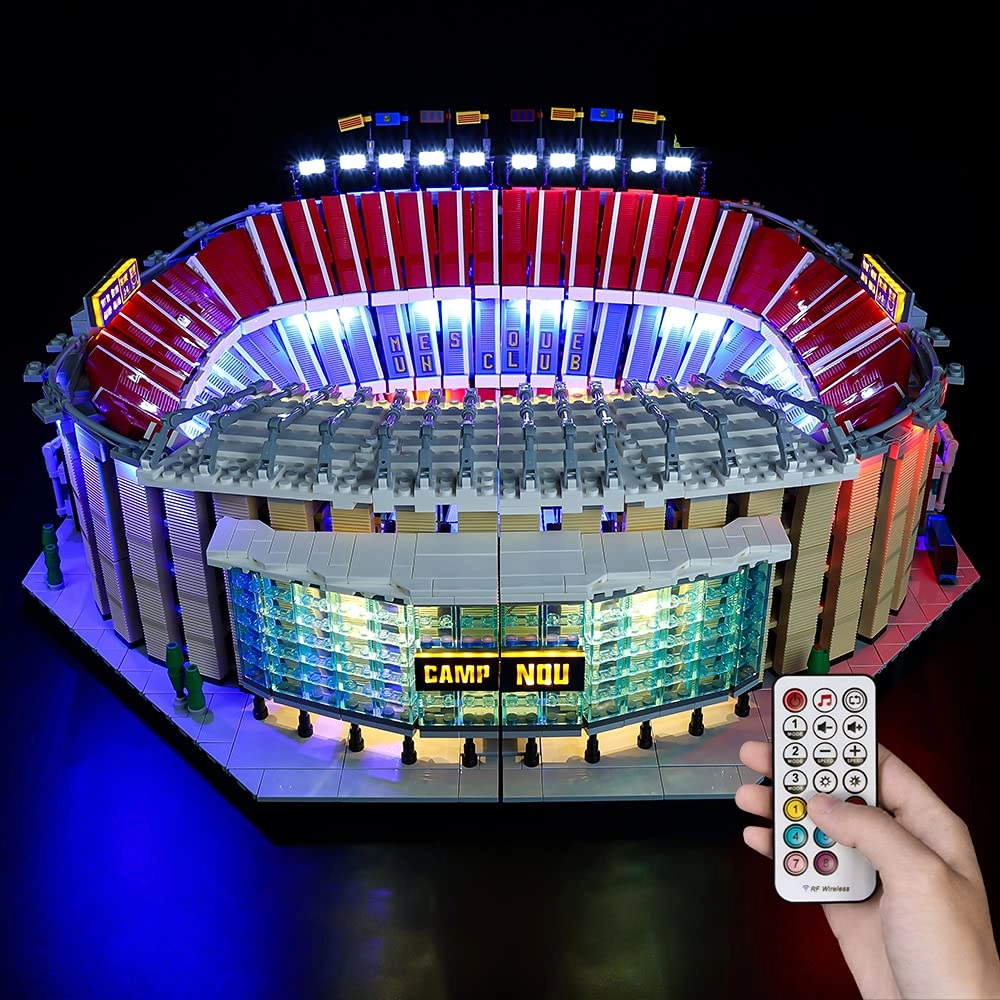 T-Club LED Light Kit for Lego Camp NOU - Compatible with Lego 10284 RC Version