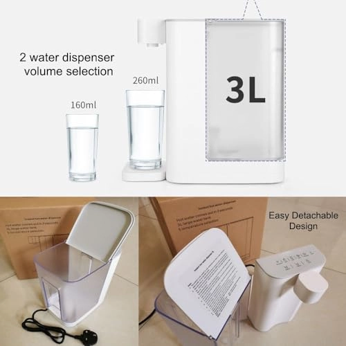 Electric Instant Hot Water Dispenser - 3L