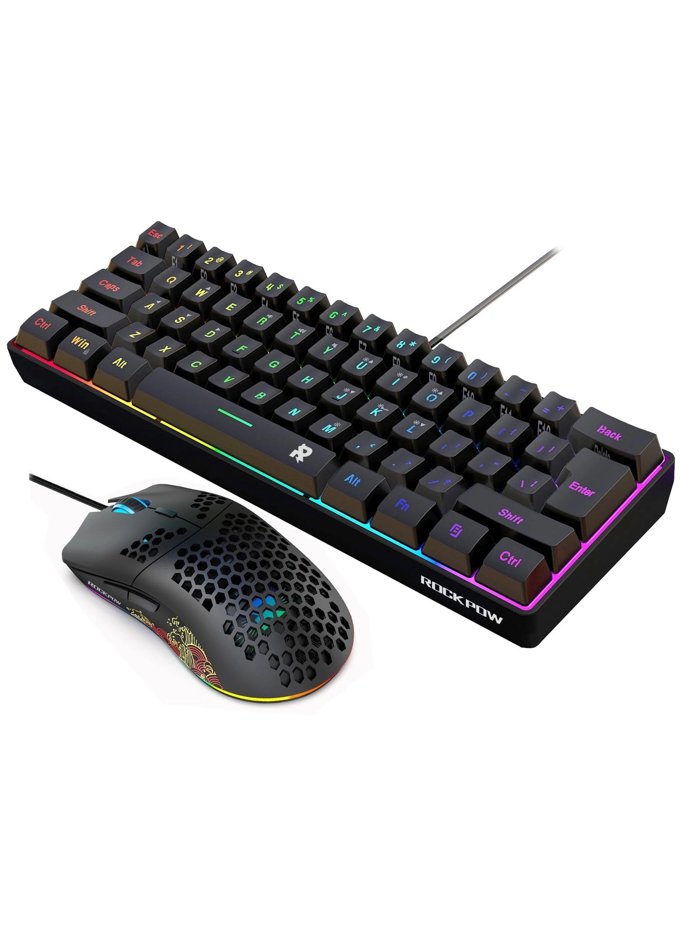 Gaming Keyboard and Mouse Combo - Wired