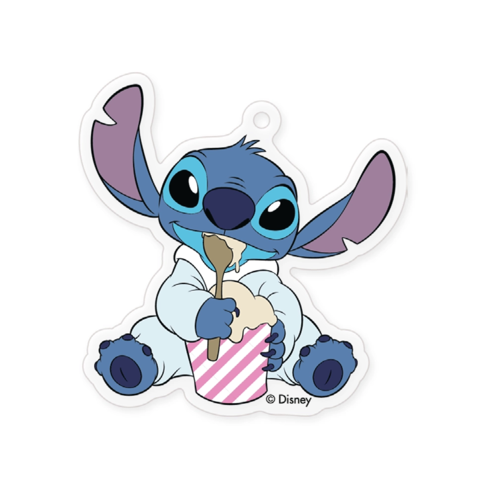 Diamond Painting Keychain Kit - Lilo & Stitch