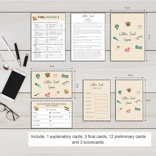 Office Party Feud - Team Building Trivia Set