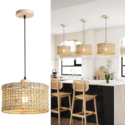 Rattan Ceiling Lamp