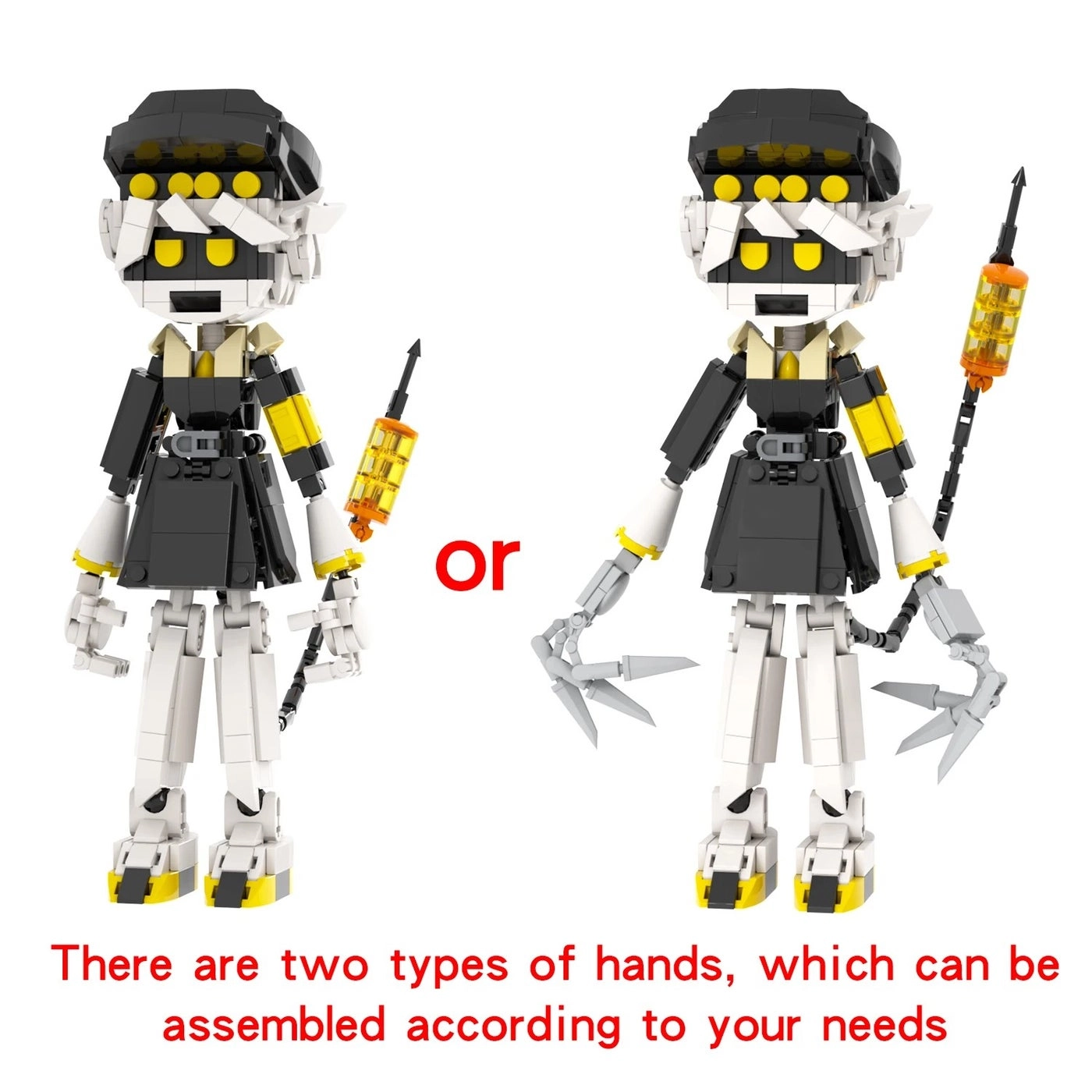 Murder Drones Figures - Mini DIY Building Set