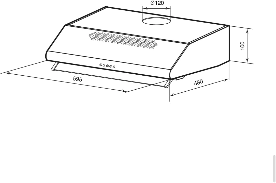 MKHG 603 IX - 330 Cubic Meters Per Hour 59.5 cm
