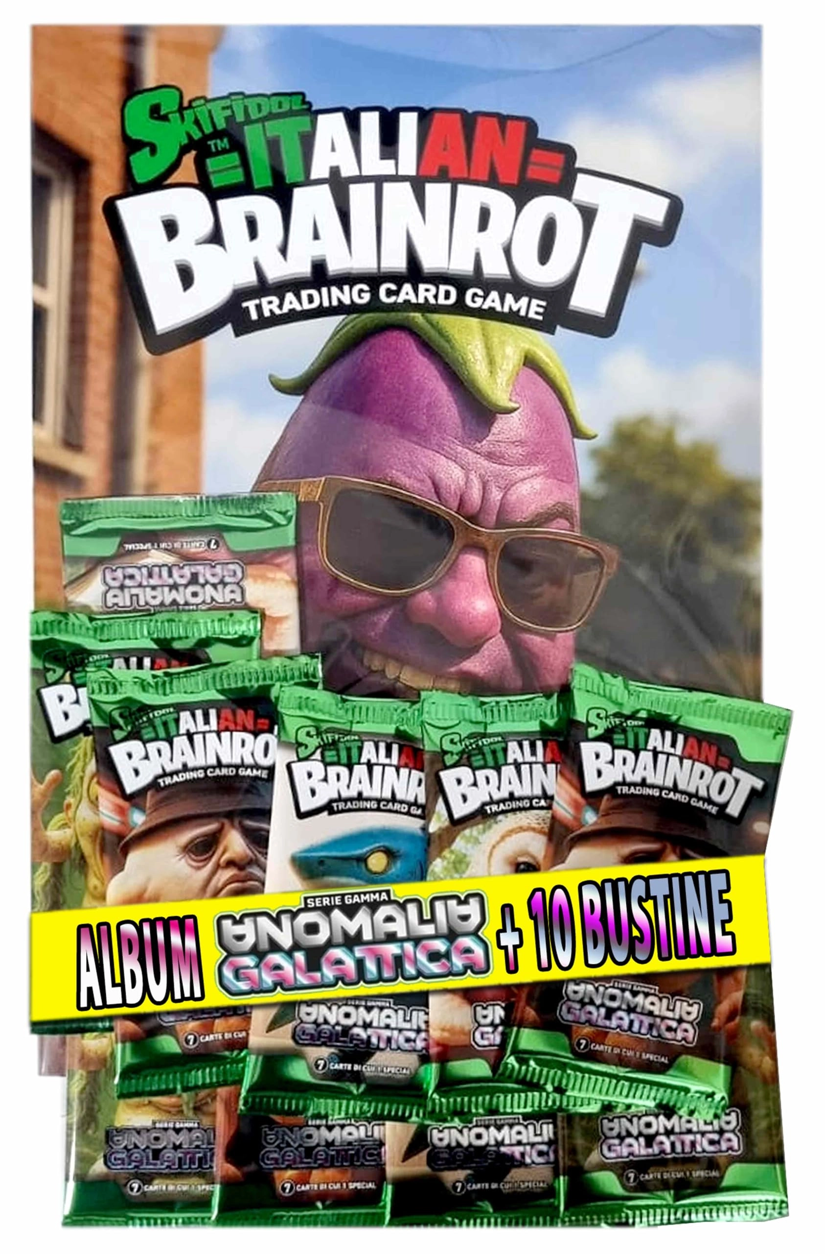 Generico Galactic Anomaly Album - 10 Bags 70 Cards