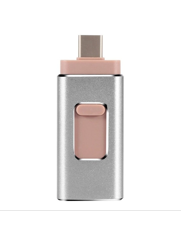 Metal Flash Drive - 3-in-1 + apple Head 16GB