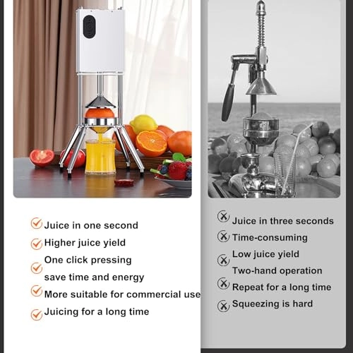 Electric Citrus Juicer - 58W 400 Milliliters