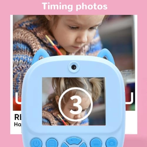 Instant Cartoon Camera - 48MP 1080P