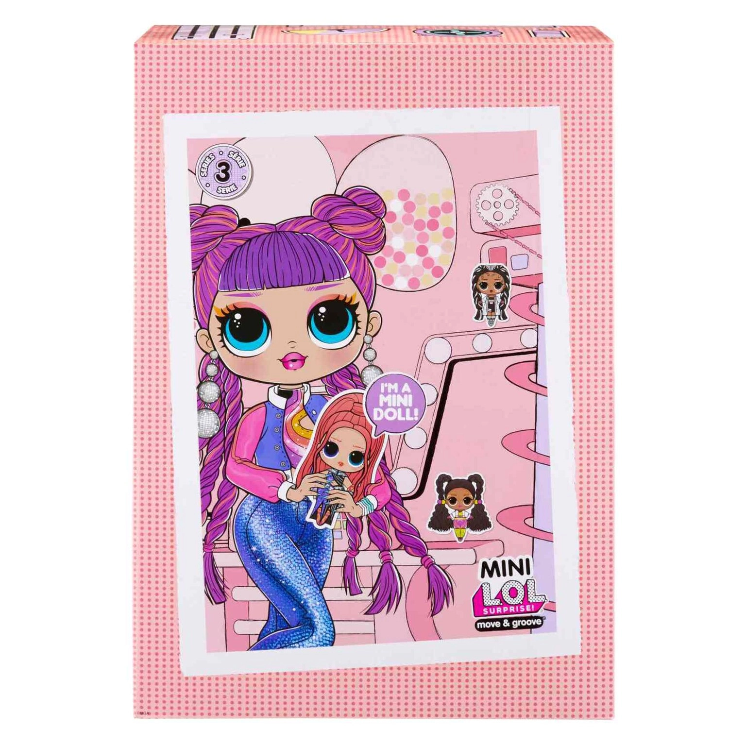 Move And Groove Mini Doll - Series 3 Multicolour