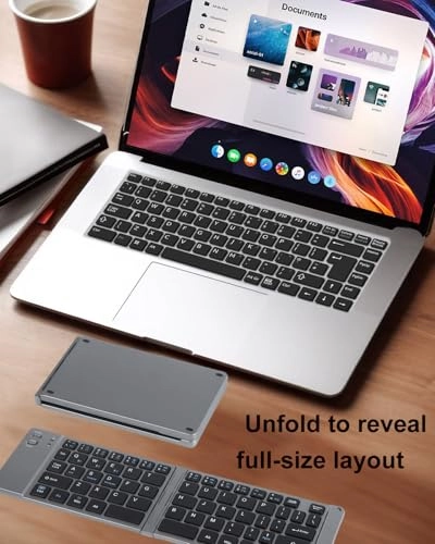 Foldable Bluetooth Keyboard - EN Wireless