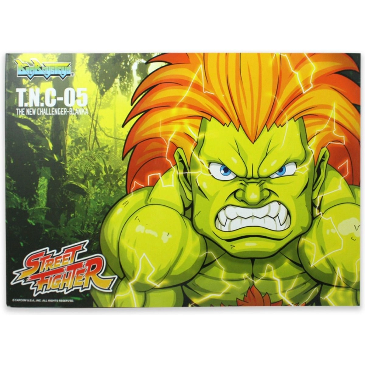 BigBoysToys T.N.C-05 Blanka - Street Fighter - PVC Figure Light and Sound (T.N.C-05)