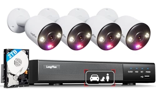 Smart 4K Home Security Camera System - 8CH