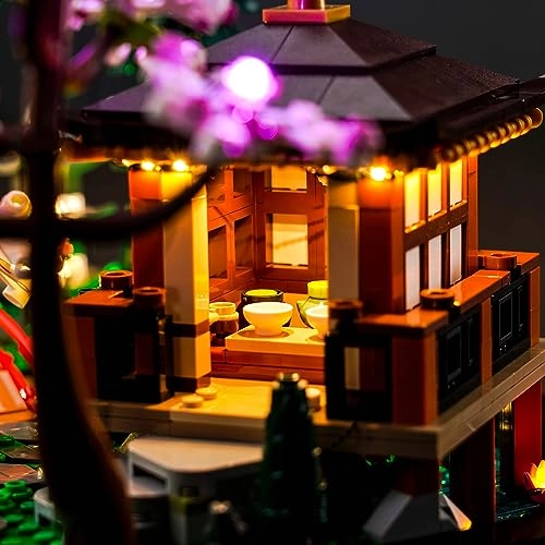Led Decoration Lights Kit for LEGO 10315 Tranquil Garden - standard USB Powered