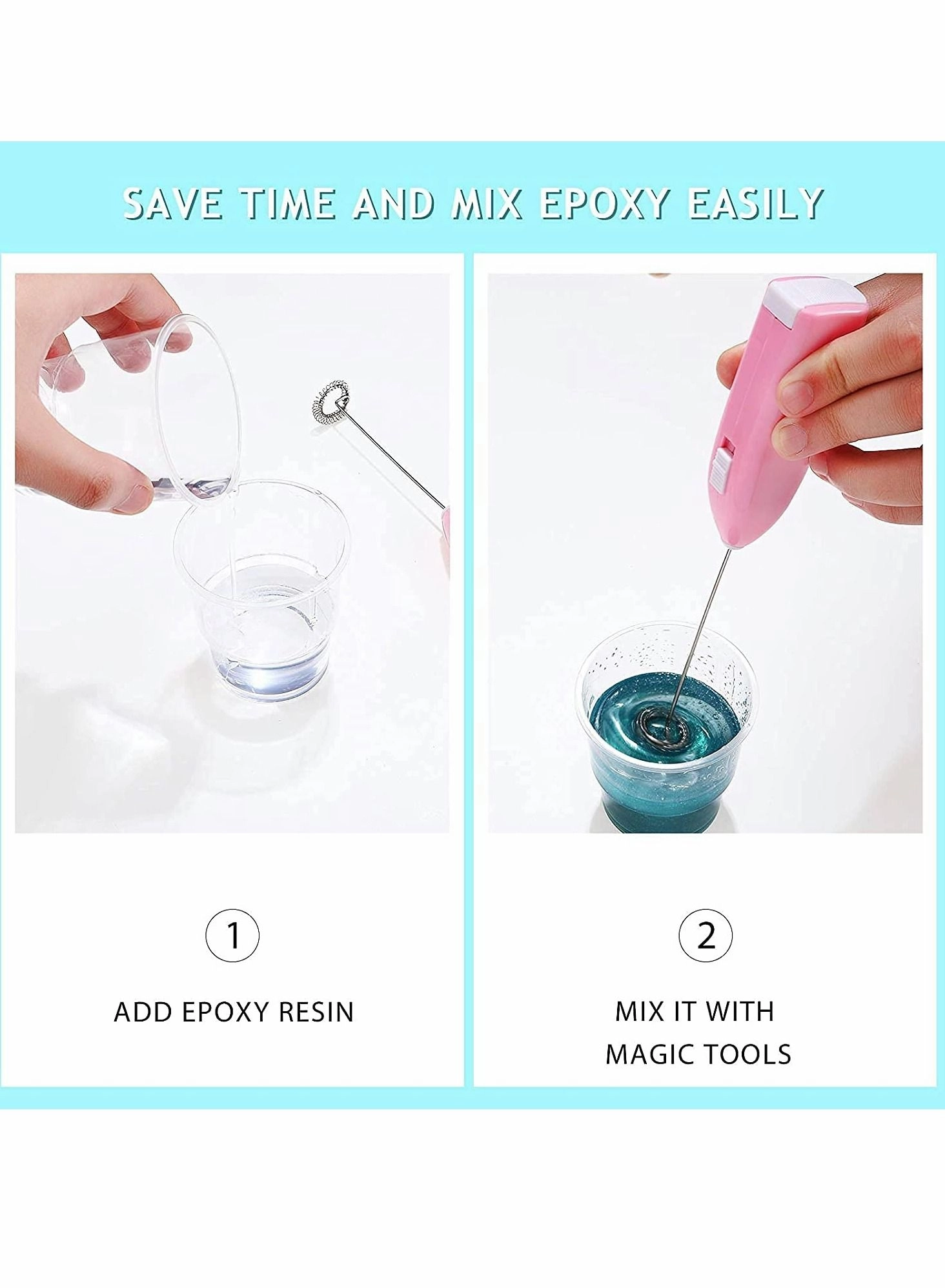 LYY-1658 - Battery-powered 3 Pieces Stainless Steel