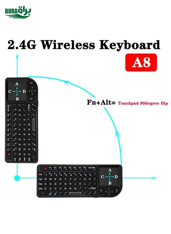 A8 Mini - Wireless Mouse and Keyboard USB