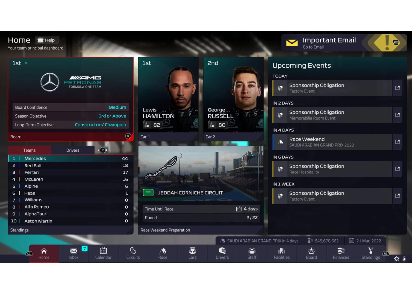 F1 Manager 2022 - PlayStation 5