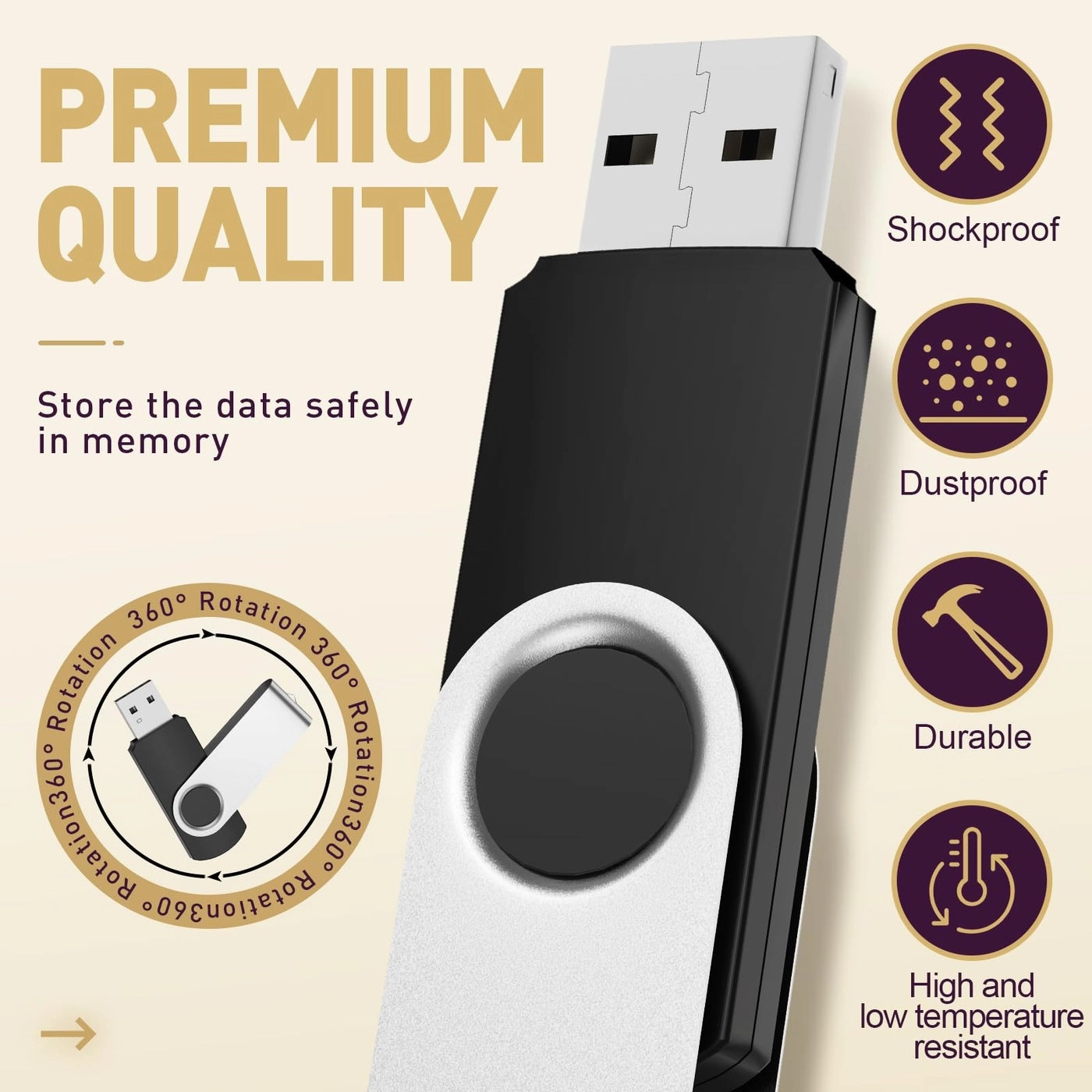 Bulk Thumb Drives - USB 2.0 256MB