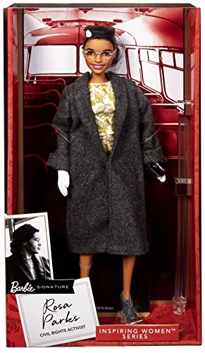 Barbie Rosa Parks Collectible Doll - Inspiring Women Series Certificate of Authenticity
