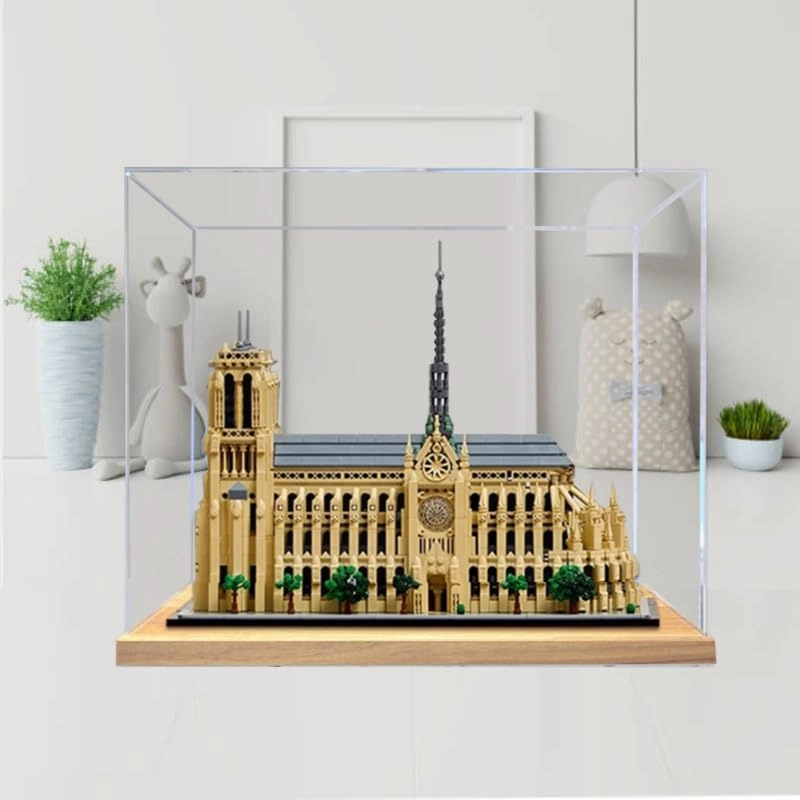 Display Case for LEGO Architecture 21061 - Acrylic Notre-Dame
