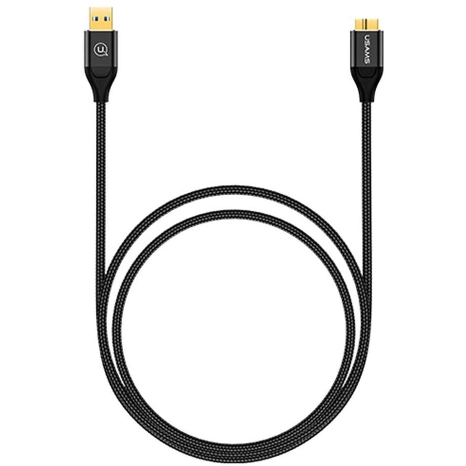 Hard Drive Data Cable USB-A to Micro USB-B 1m