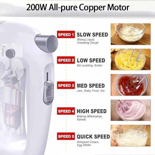 Hand Mixer - 200W