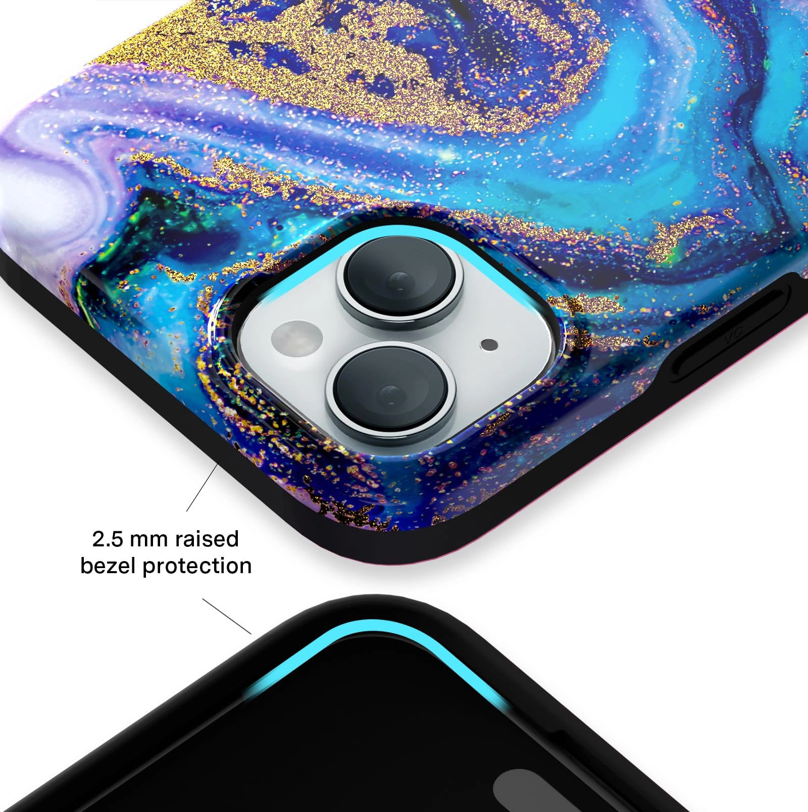 iPhone 15 Plus Case - Thermoplastic Polyurethane Basic Case with MagSafe for iPhone 15 Plus