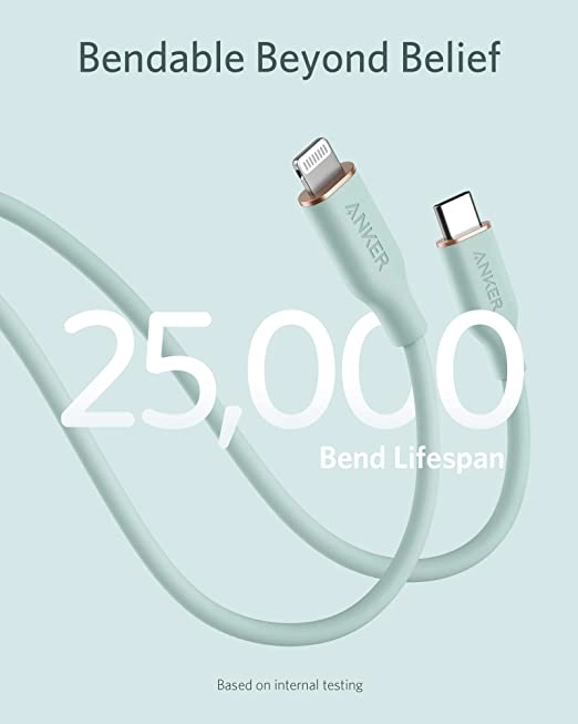 PowerLine III Cable USB-C to Lightning 0.9m