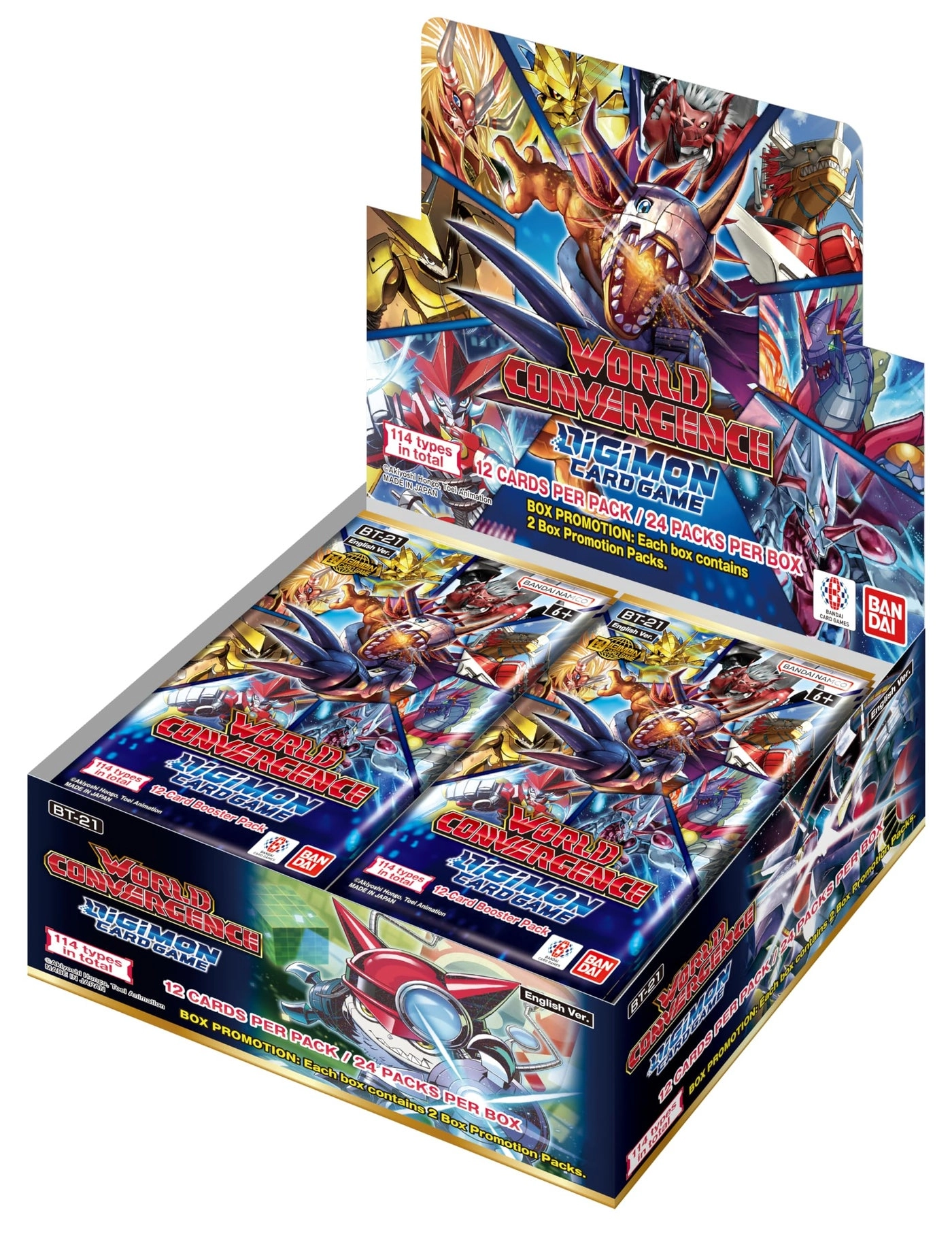 World Convergence Booster Box BT21 - 12 cards