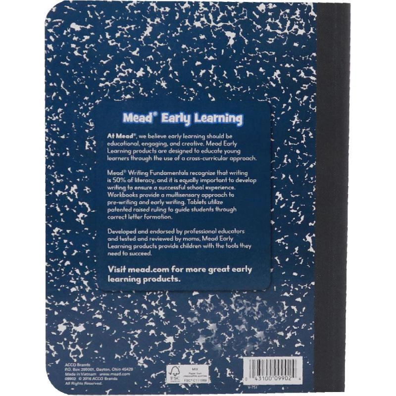 Primary Composition 7.5 X 9.5 in Softcover - Lined 100 Sheets