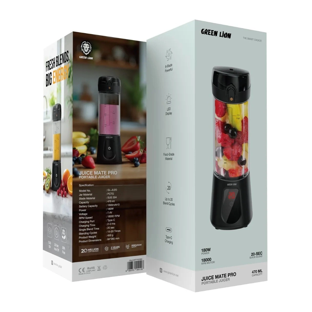 Juice Mate Pro - 180W 470mL