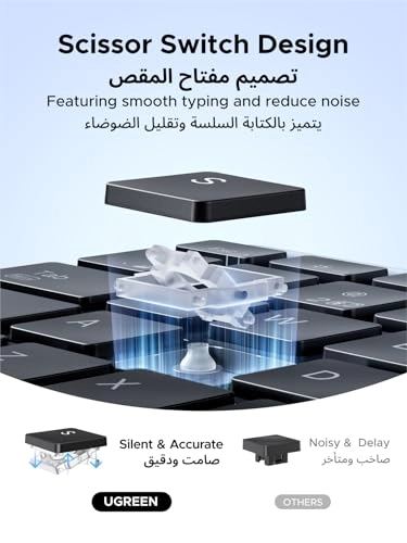 Wireless Keyboard and Mouse Combo - 99-key Bluetooth5.4 and 2.4G