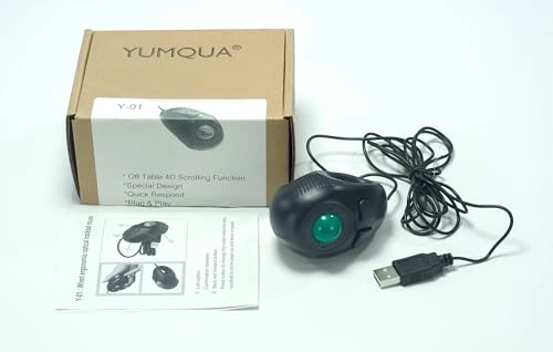 Y-01 - Wired trackball mouse USB 2.0 400/600/800/1000 DPI
