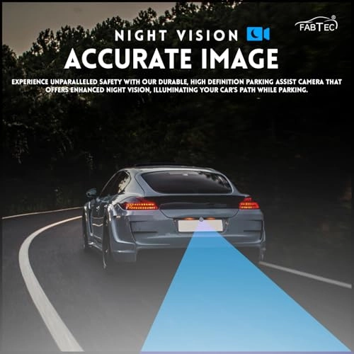 720p AHD Car Rear View Camera - 8 LED Night Vision RCA