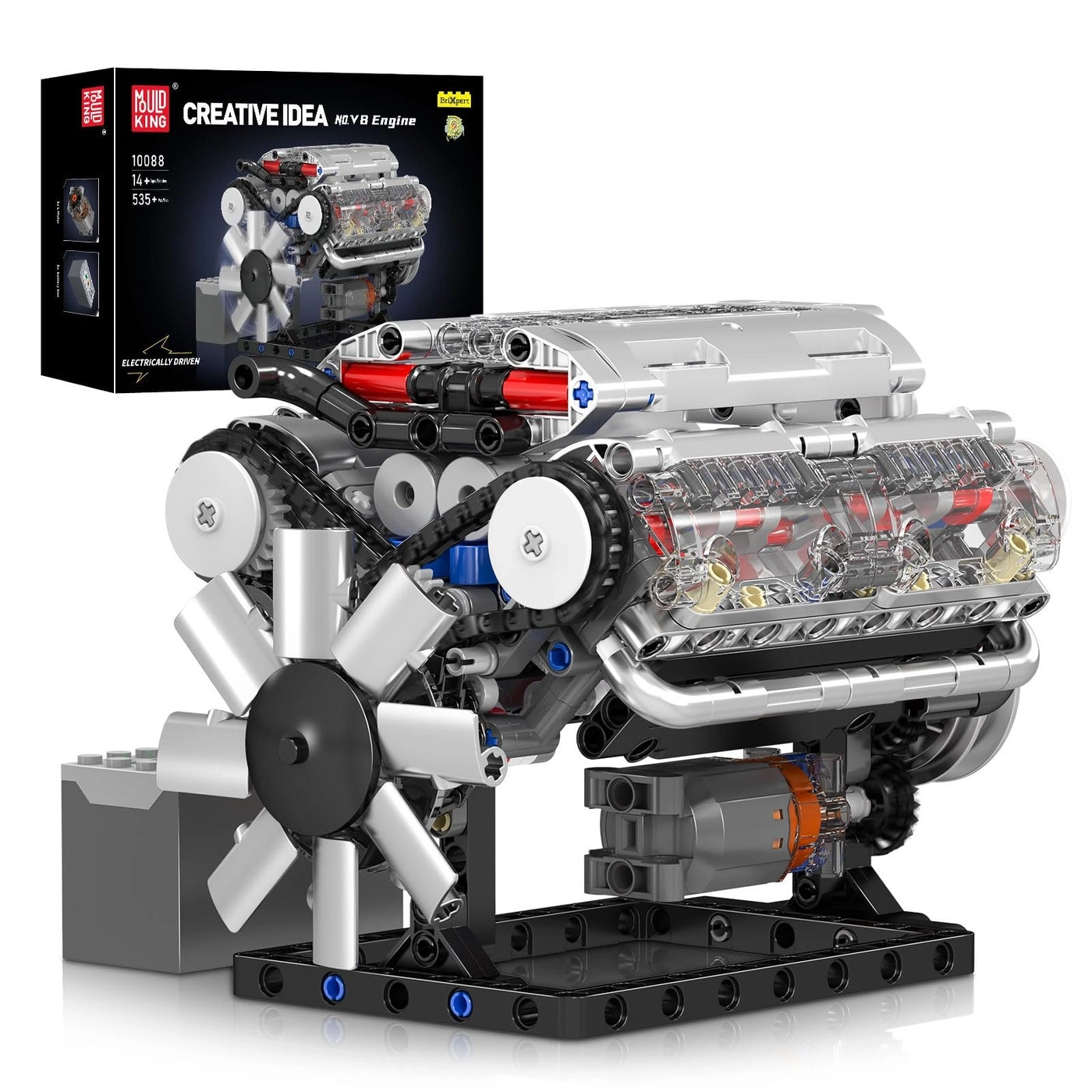 mould king 10088 V8 Engine - Model Kit (10088)