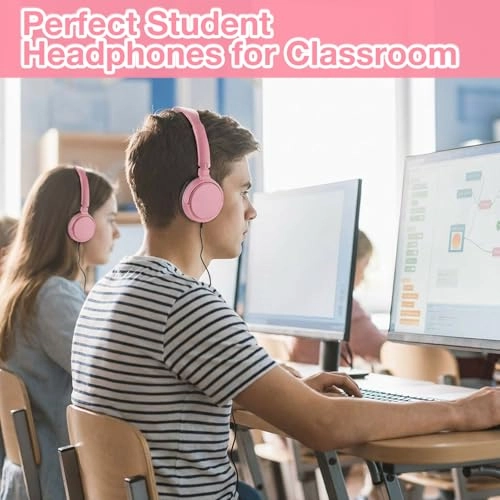 Classroom Headphones Wired Headphone 18 Pack