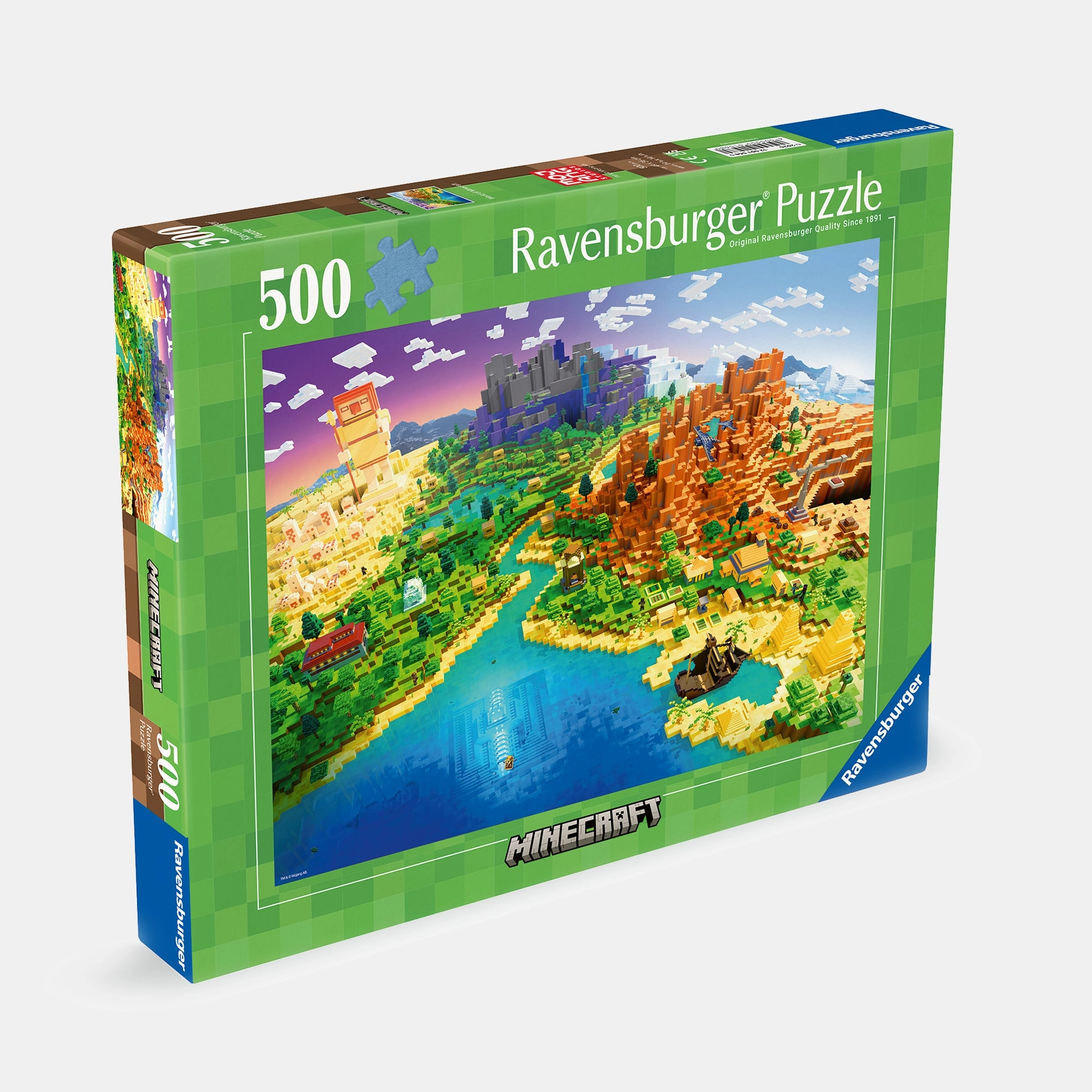 World Of Minecraft Puzzle (B363771) - 500 pcs