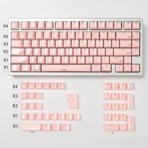 Crystal Jelly Keycaps - 123 Keys