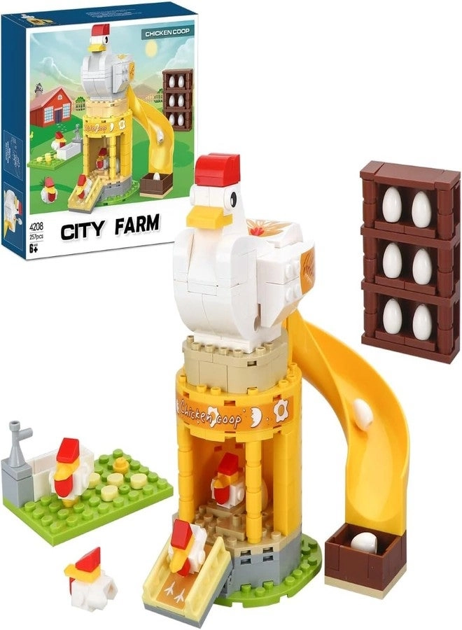 Babelly Chicken Coop Building Blocks - Farm