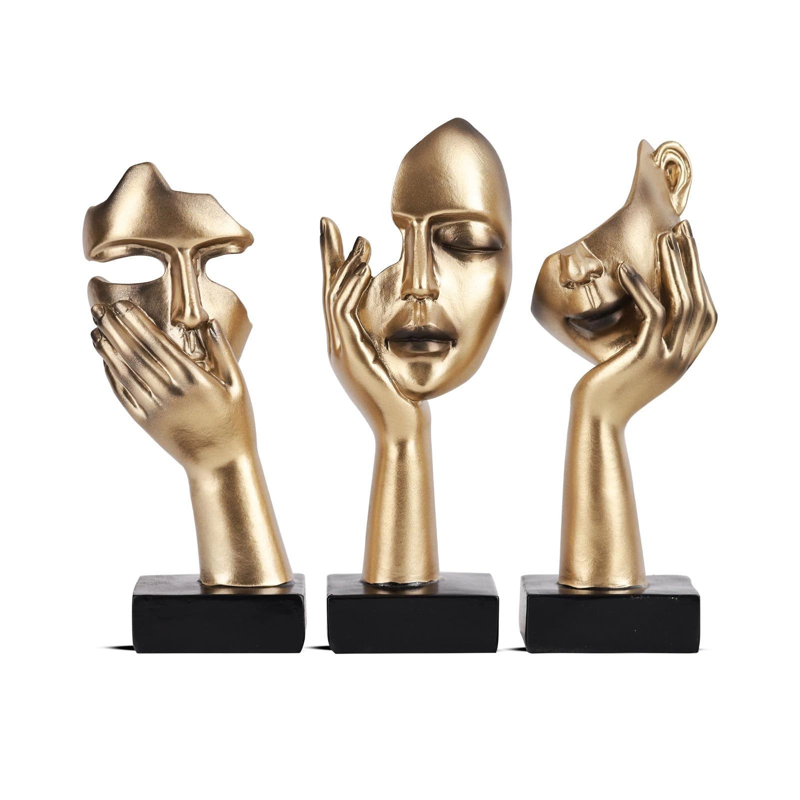 oliruim Thinker Statue - Plastic, Resin