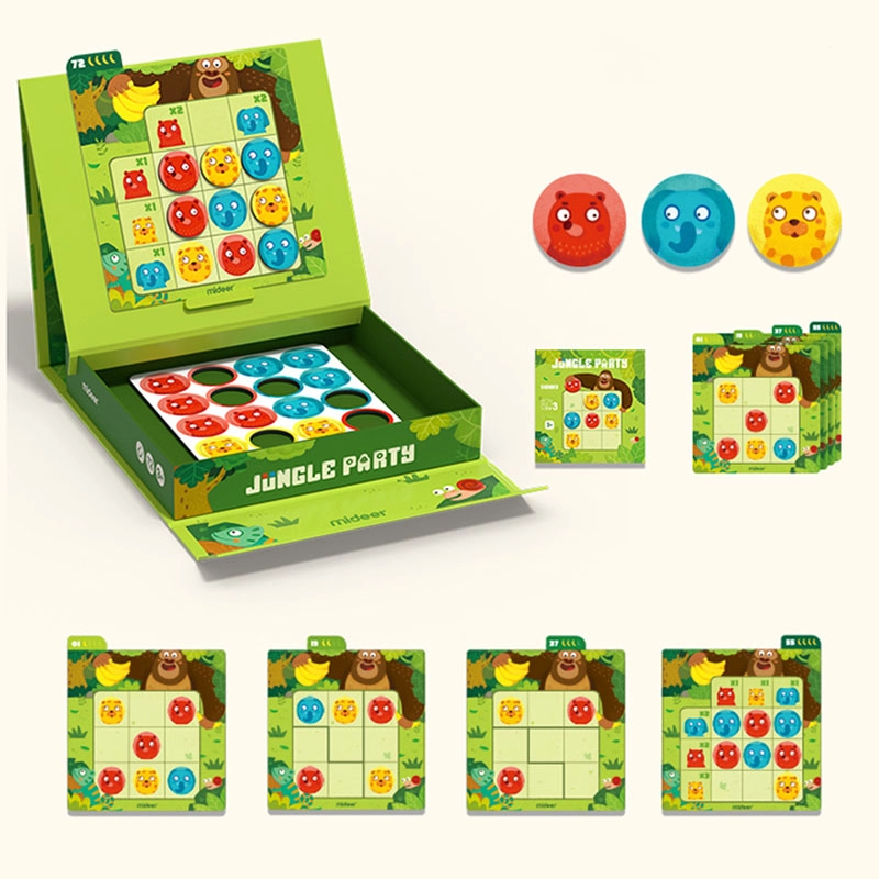 Jungle Party Sudoku Game - 3 +