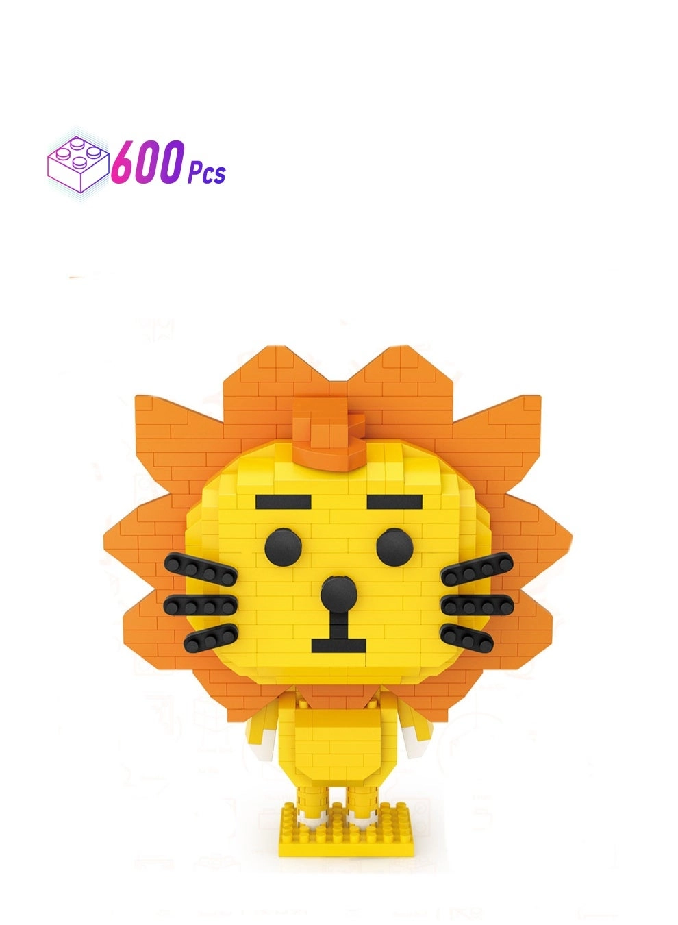 Loquat Lion Model Set - 600pcs