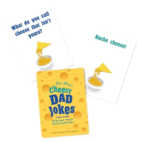 Bob Moog’s Cheesy Dad Joke Game - Food-Themed Card Game