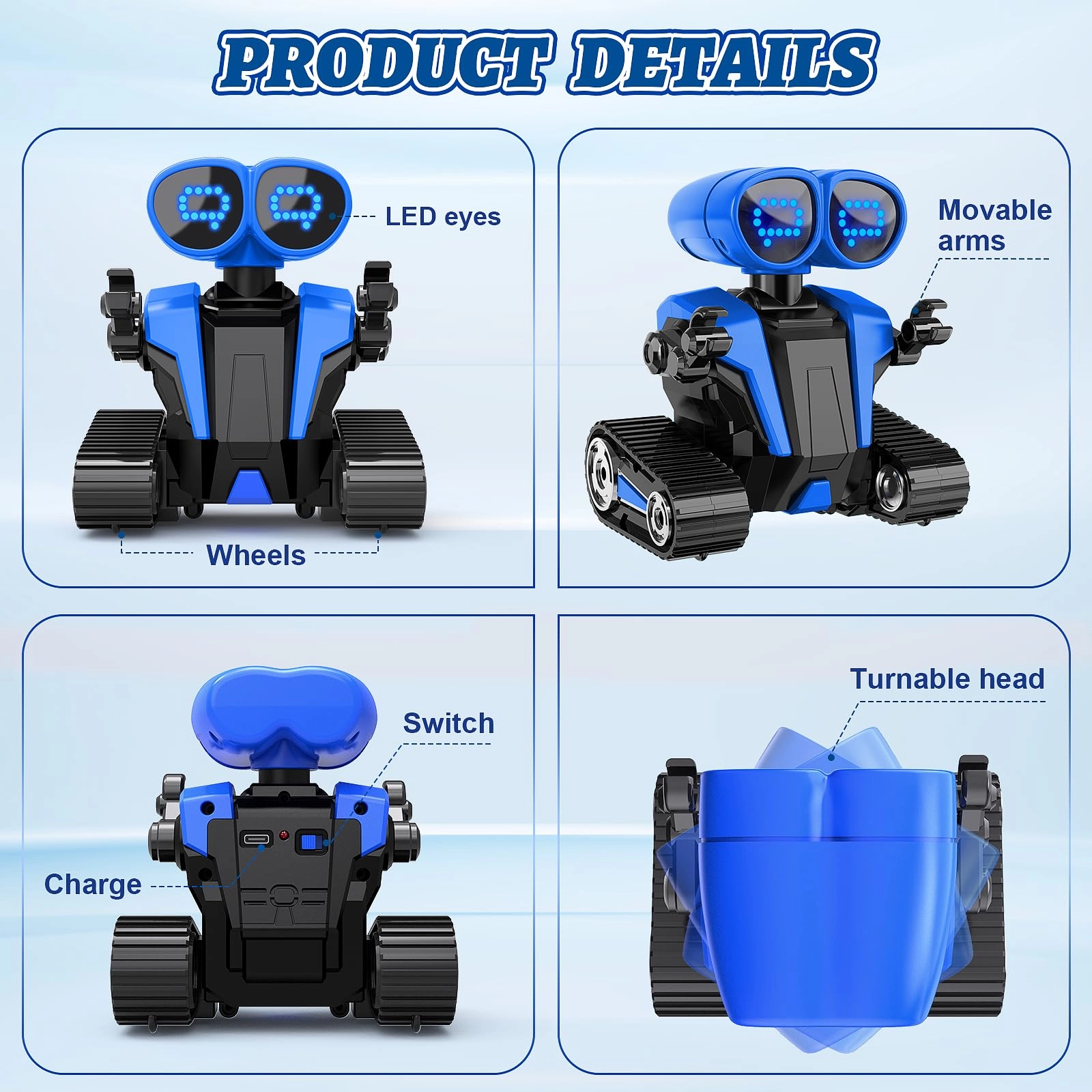 Robot - Blue Rechargeable